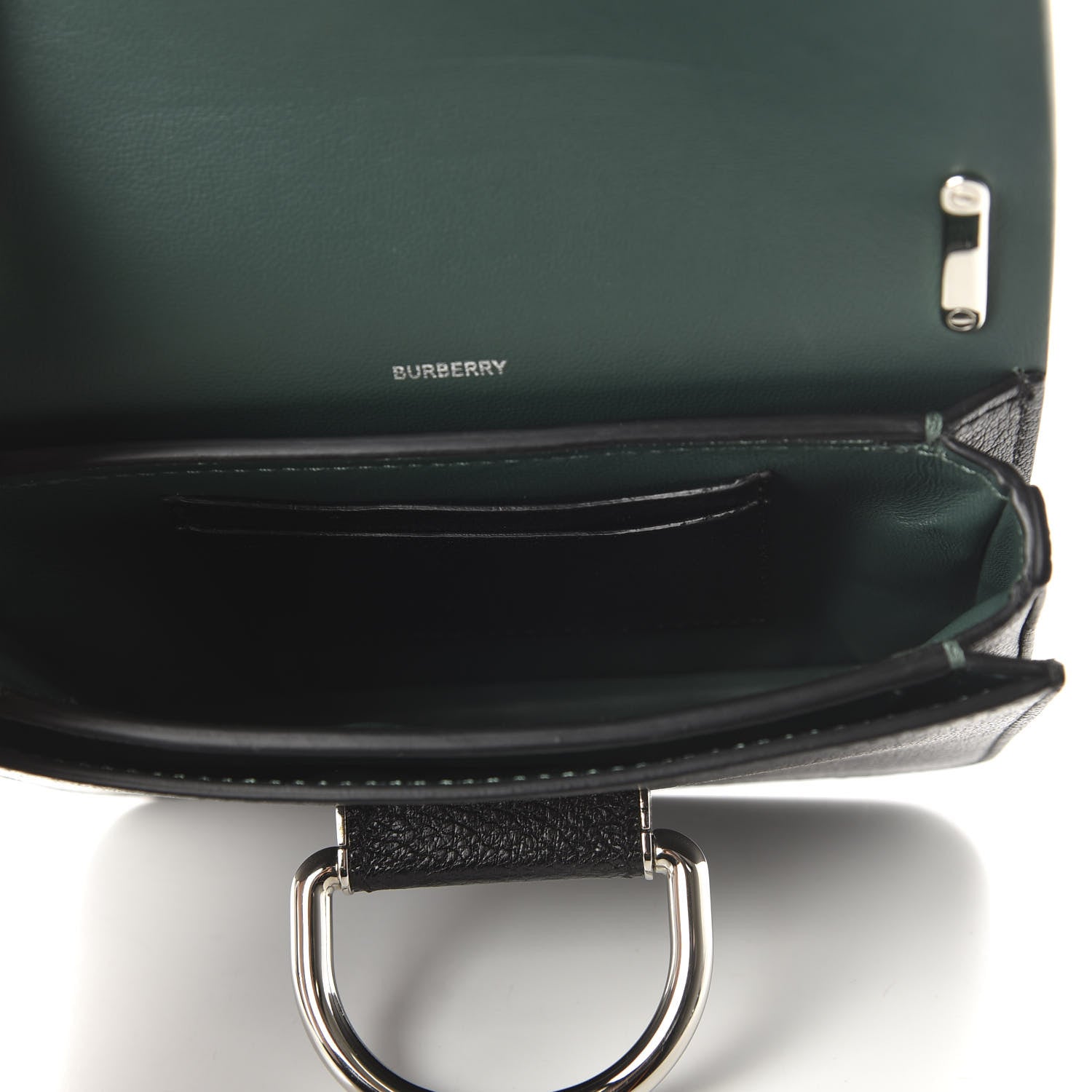 Burberry Goatskin Mini D-Ring Bag Black 5 of 10