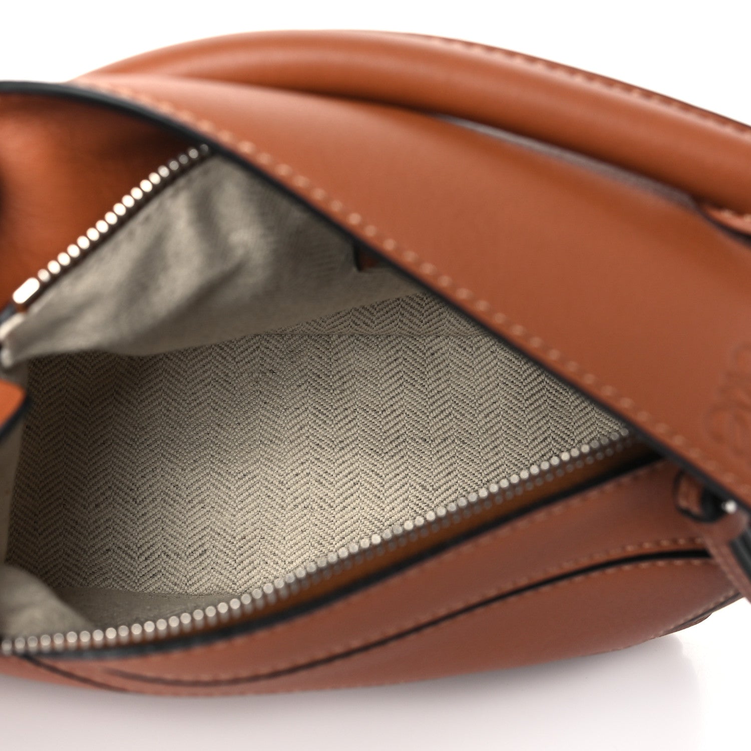 Loewe Calfskin Mini Puzzle Bag Tan 5 of 10