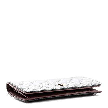 Chanel Caviar Quilted Yen Wallet Black 4 of 12