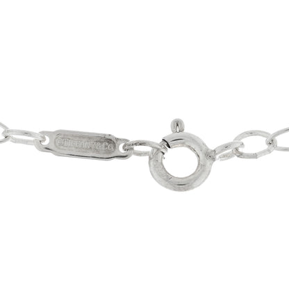 Tiffany Sterling Silver Oval Link Chain Necklace 4 of 4