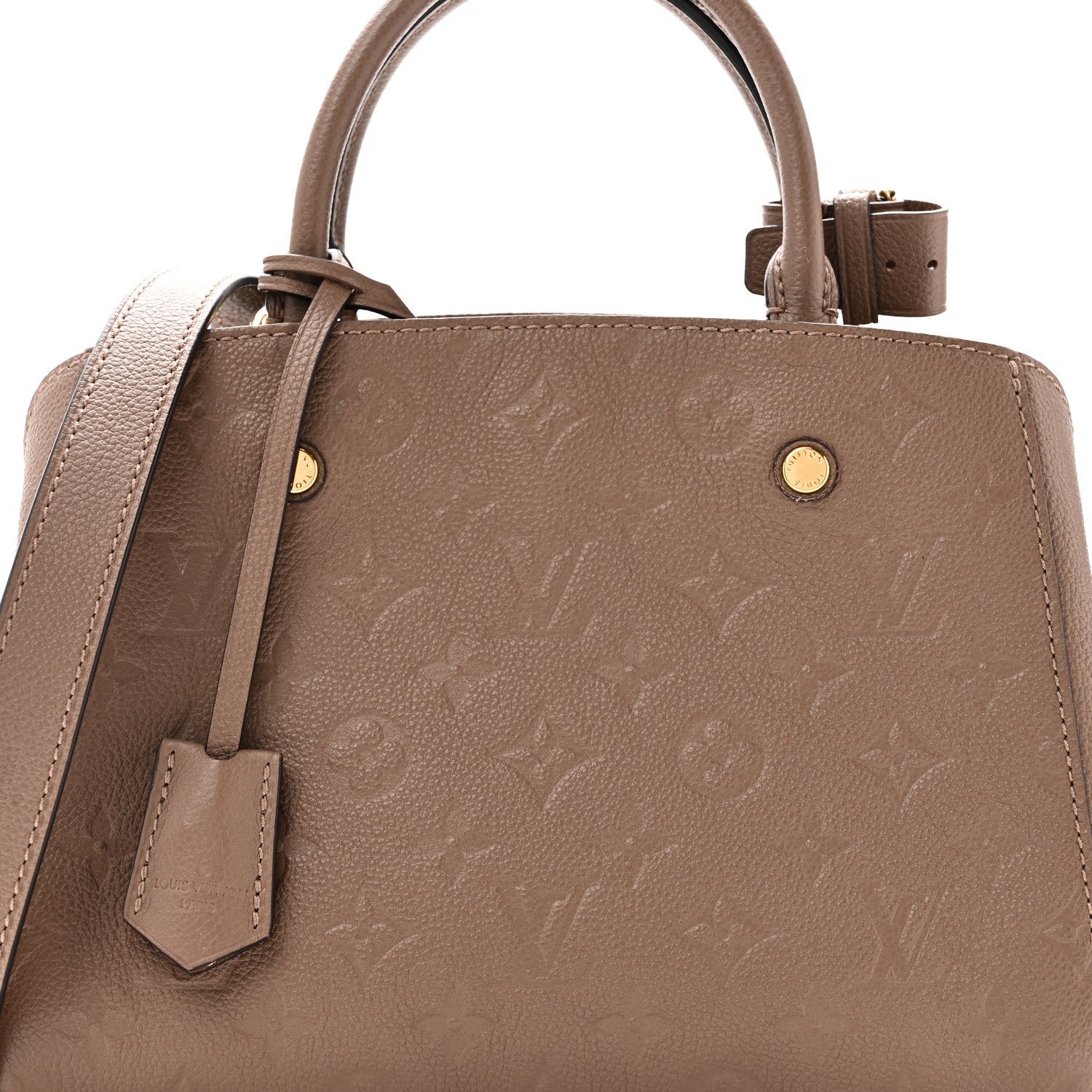 Louis Vuitton Empreinte Montaigne BB Mastic 7 of 9