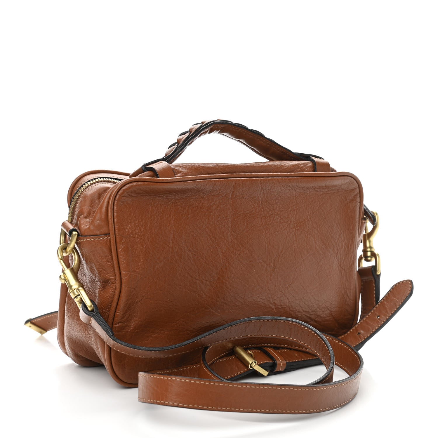 Mulberry Soft Buffalo Postmans Lock Camera Bag Oak 3 of 10