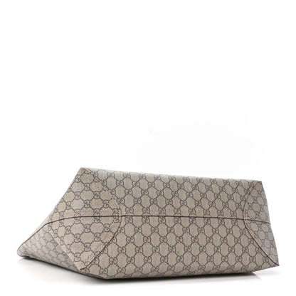Gucci GG Supreme Monogram Medium Ophidia Shopping Tote Ebony 3 of 9
