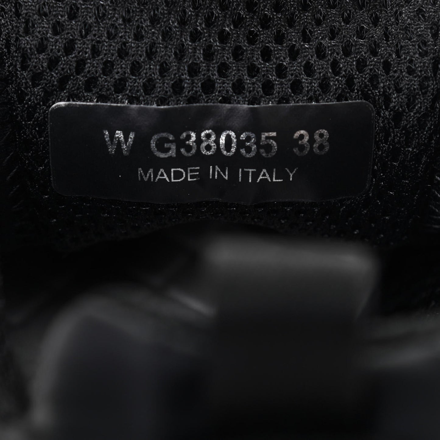 Nylon Suede Calfskin CC Sneakers 38 Black