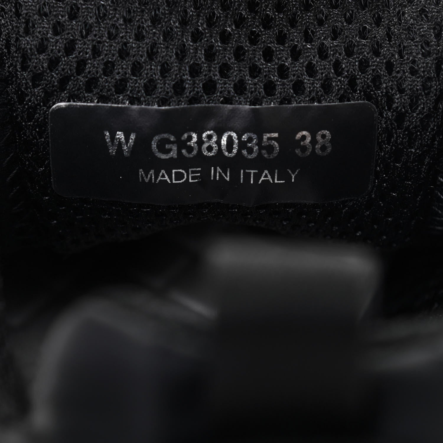 Chanel Nylon Suede Calfskin CC Sneakers 38 Black 8 of 10