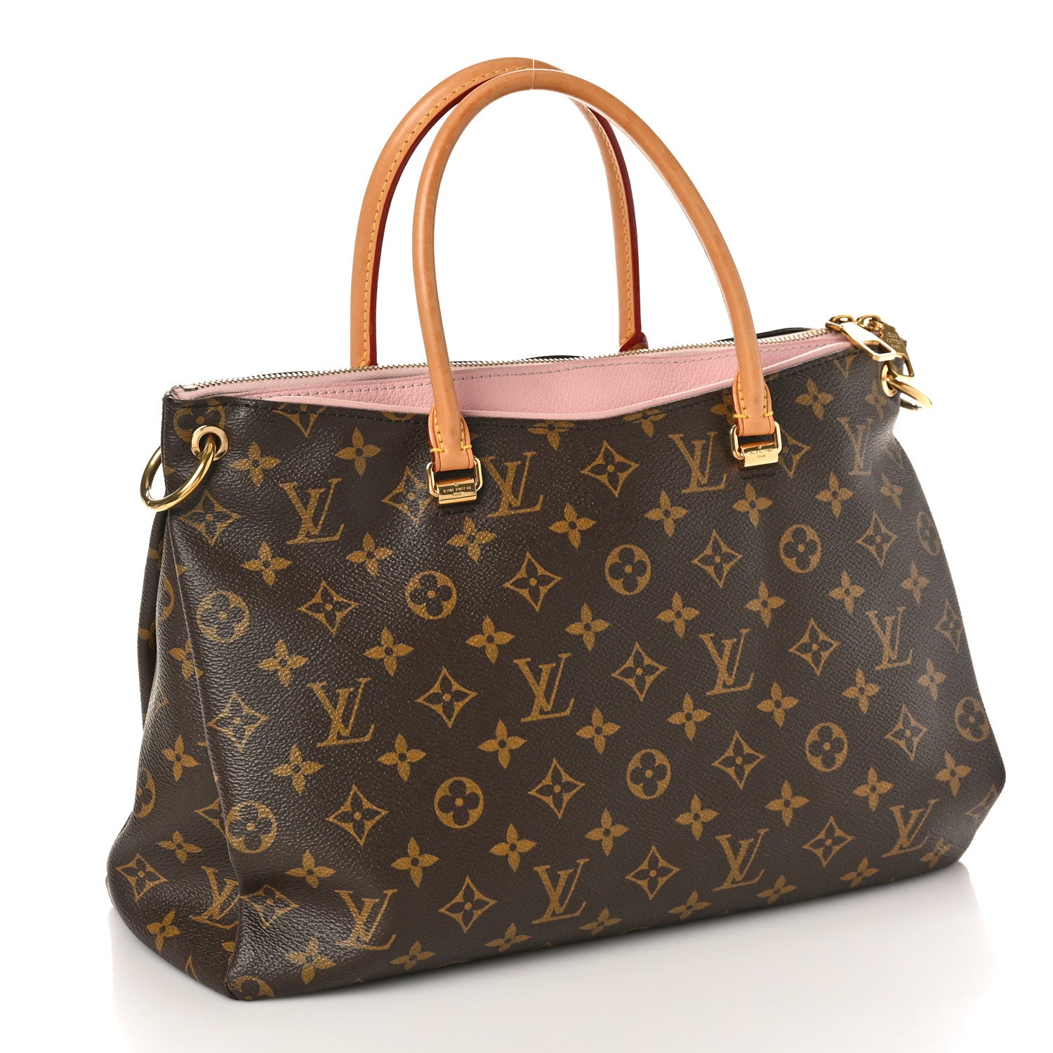 Louis Vuitton Monogram Pallas Rose Ballerine 3 of 9