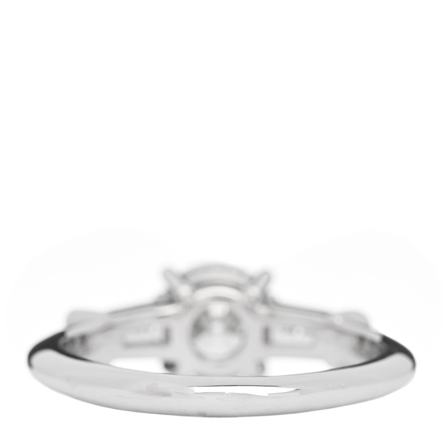 Platinum Diamond 1.26ctw Three Stone Engagement Ring 49 5