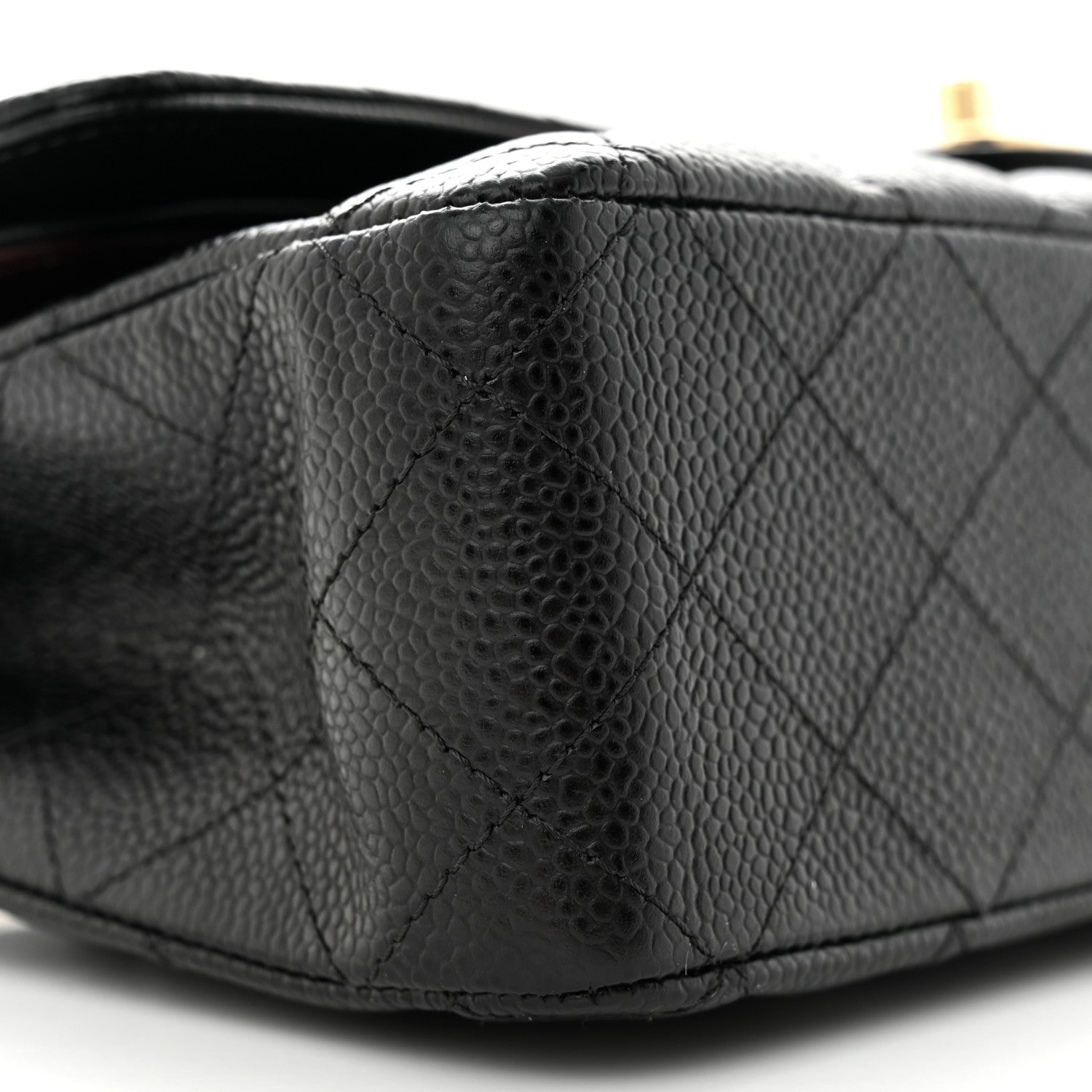 Chanel Caviar Quilted Medium Double Flap Black 9 of 11