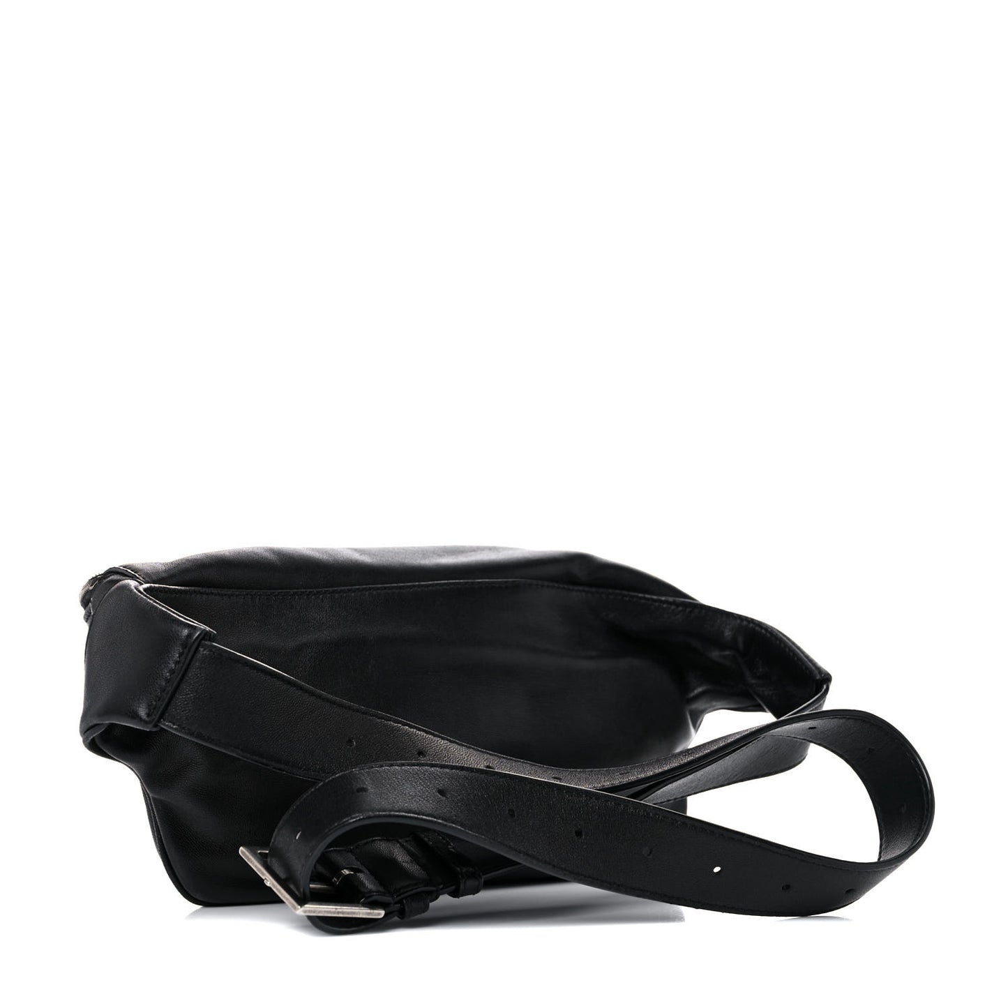 Calfskin Monogram Belt Bag Black