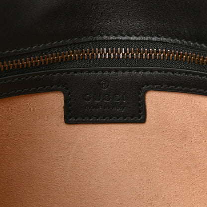 Gucci Calfskin Matelasse Small GG Marmont Shoulder Bag Black 6 of 8
