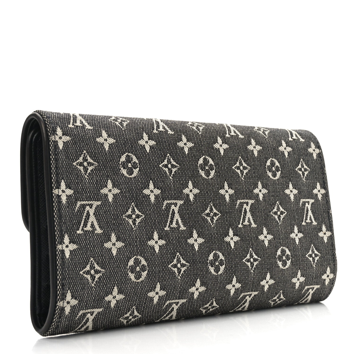 Louis Vuitton Mini Monogram Porte Tresor International Wallet Black 3 of 8