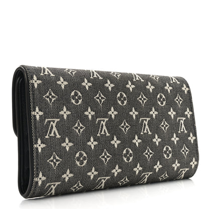 Louis Vuitton Mini Monogram Porte Tresor International Wallet Black 3 of 8