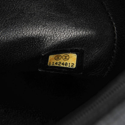 Chanel Caviar Quilted Jumbo Single Flap Black 8 of 8