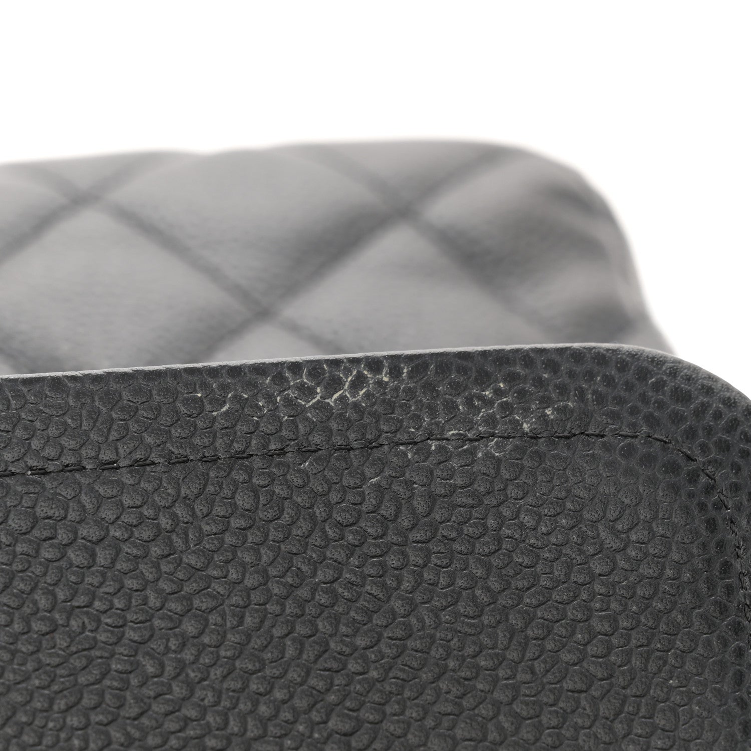 Chanel Caviar Quilted Jumbo Double Flap Black 12 of 16