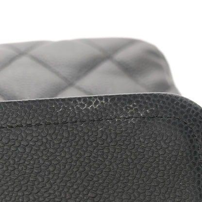 Chanel Caviar Quilted Jumbo Double Flap Black 12 of 16
