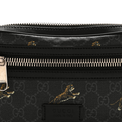 Gucci Soft GG Supreme Monogram Tigers Belt Bag Black Multicolor 7 of 11