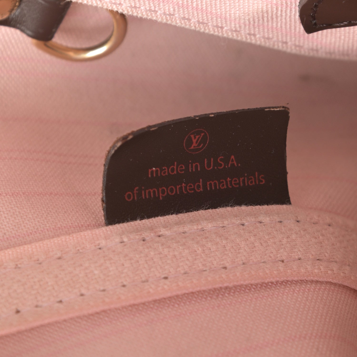 Louis Vuitton Damier Ebene Neo Neverfull MM Rose Ballerine 7 of 20