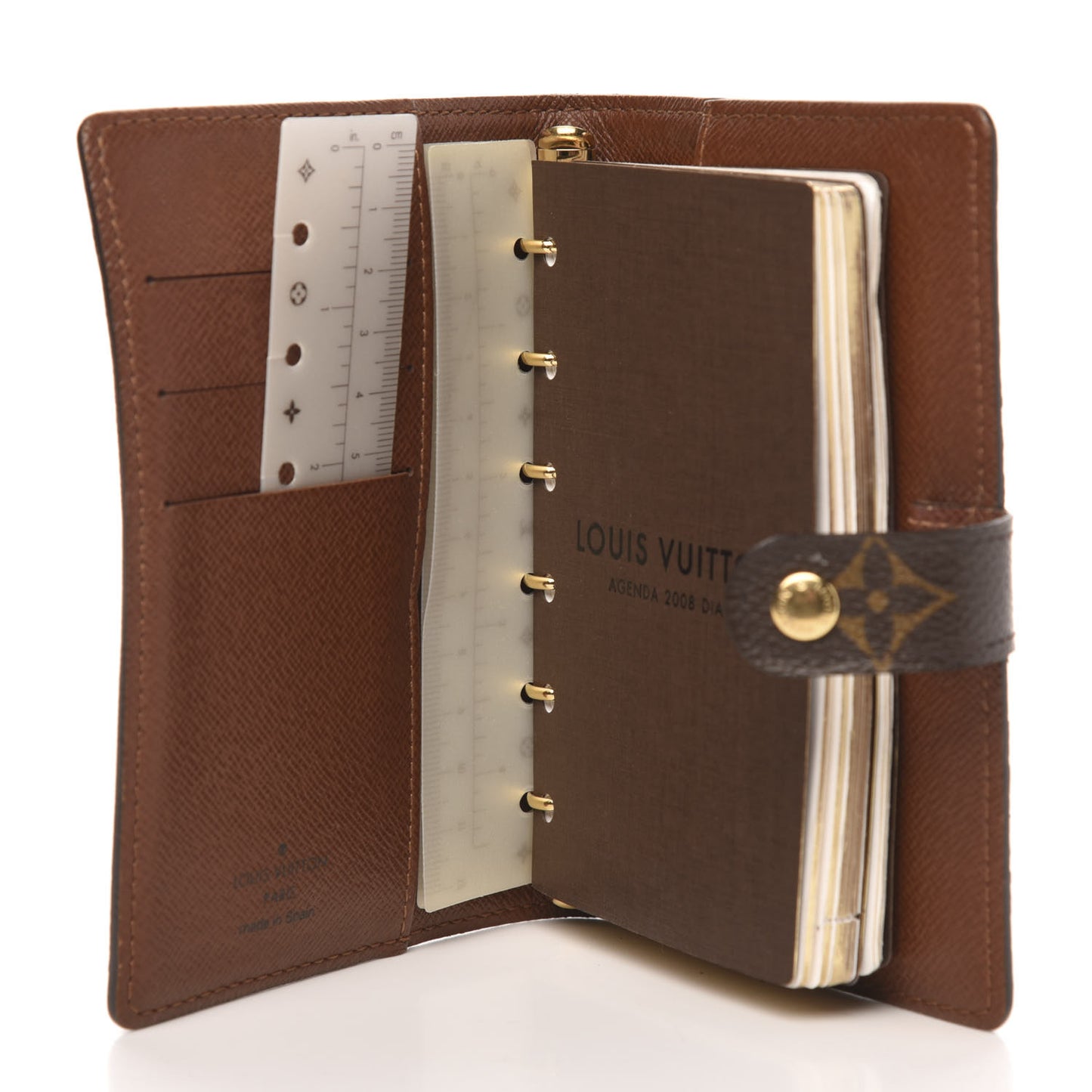 Monogram Small Ring Agenda Cover