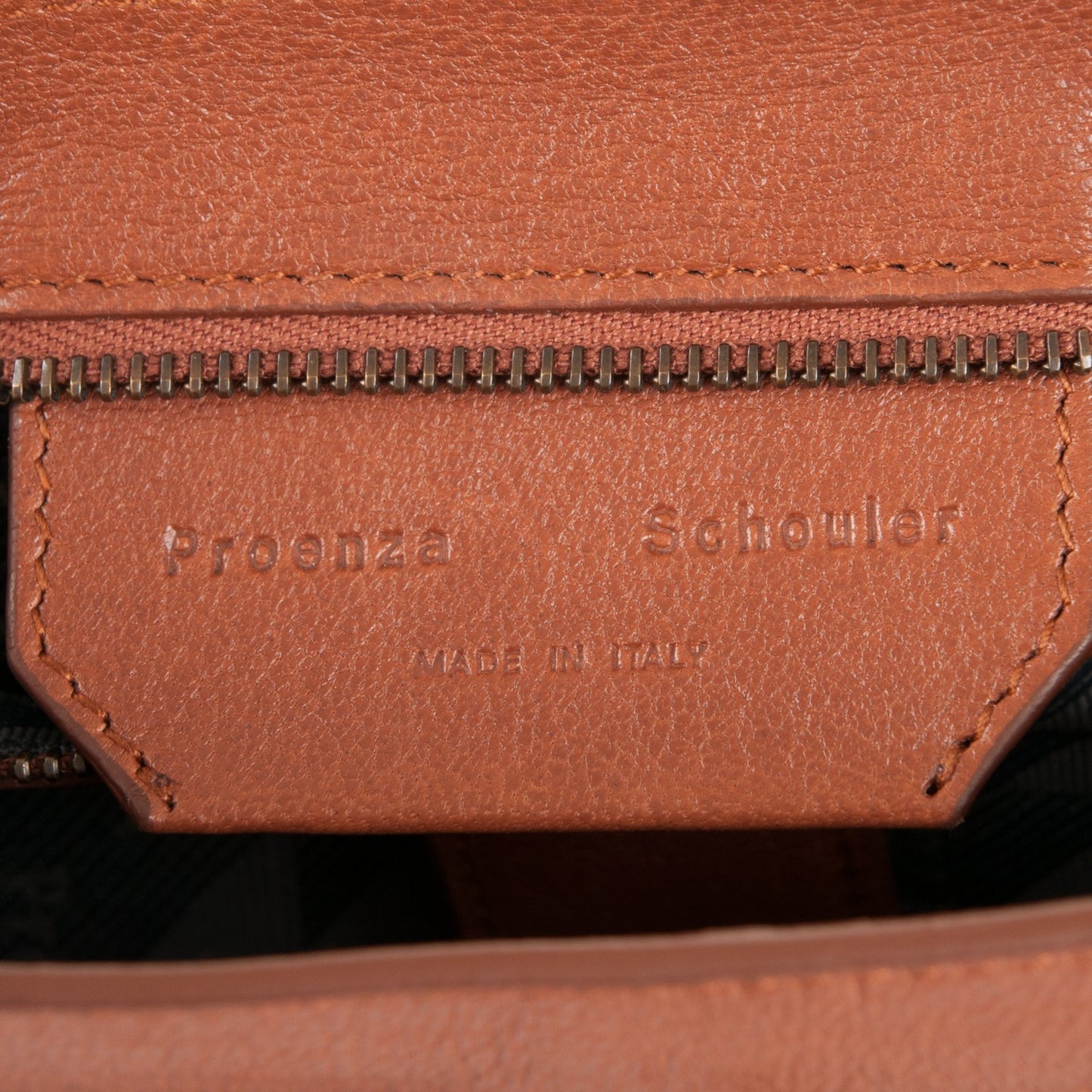 Lambskin Medium PS1 Satchel Saddle