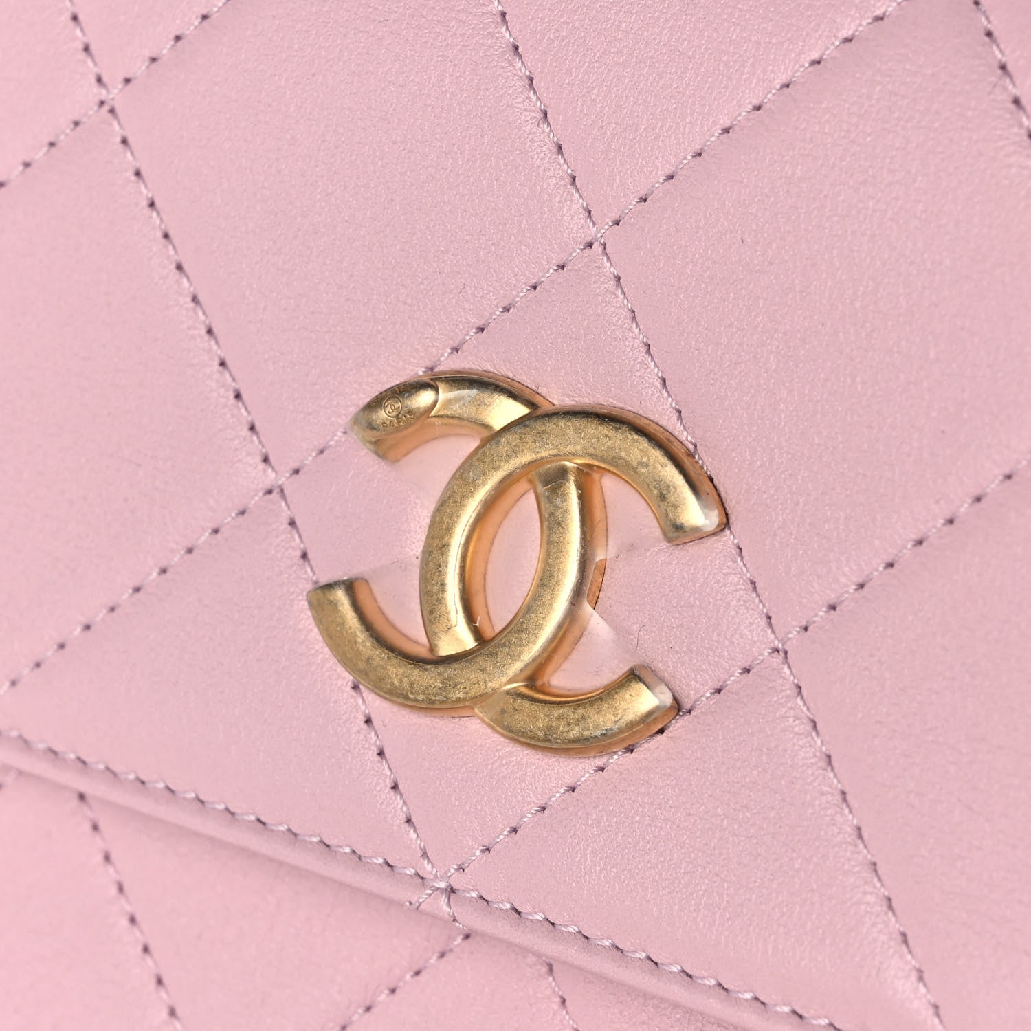 Chanel Calfskin Quilted Pearl Small About Pearls Hobo Bag Light Pink 11 of 12