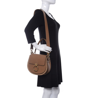 Chloe Calfskin Large Tess Bag Nut 2 of 10