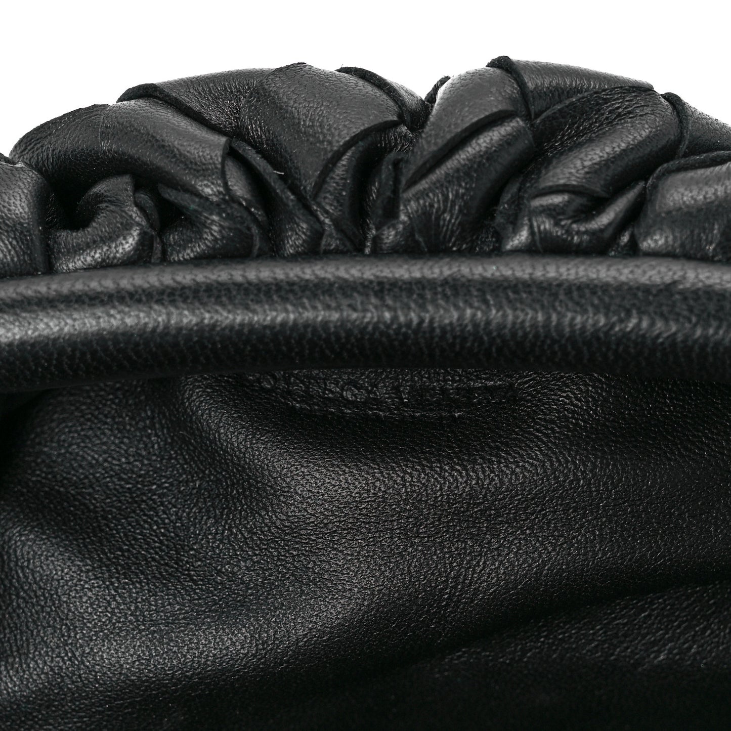 Nappa Intrecciato The Mini Pouch Black