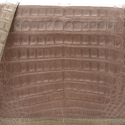 Nancy Gonzalez Crocodile Crossbody Bag Taupe 8 of 10