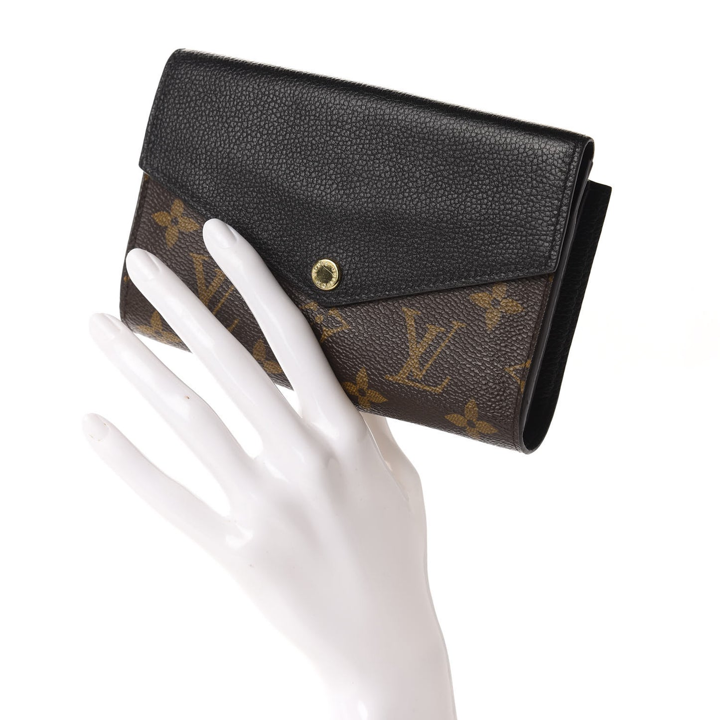 Monogram Pallas Compact Wallet Black