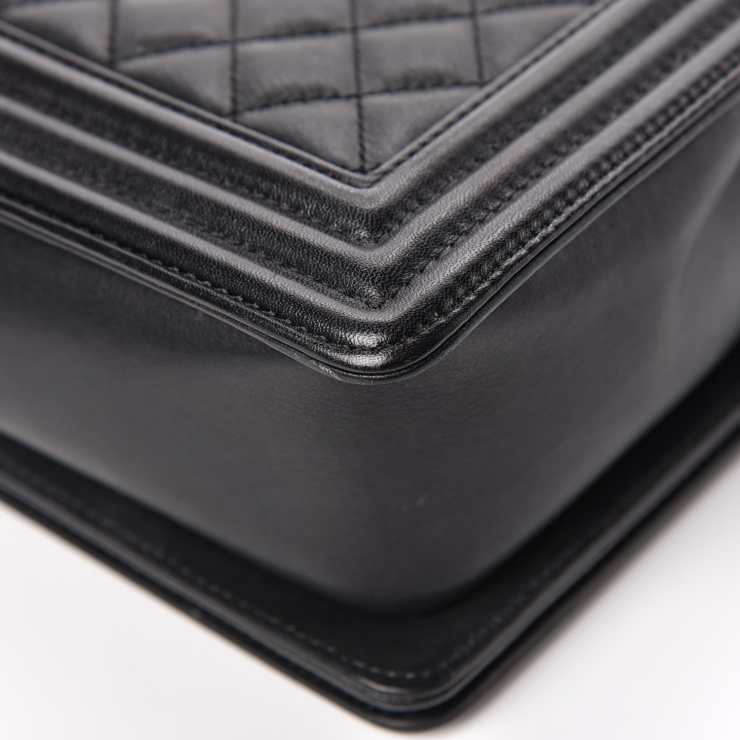 Chanel Calfskin Quilted New Medium Boy Flap Black 13 of 16