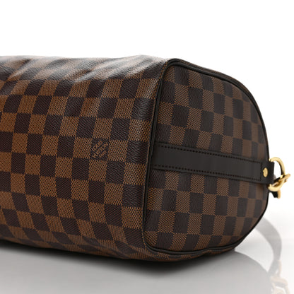 Louis Vuitton Damier Ebene Speedy Bandouliere 25 10 of 11