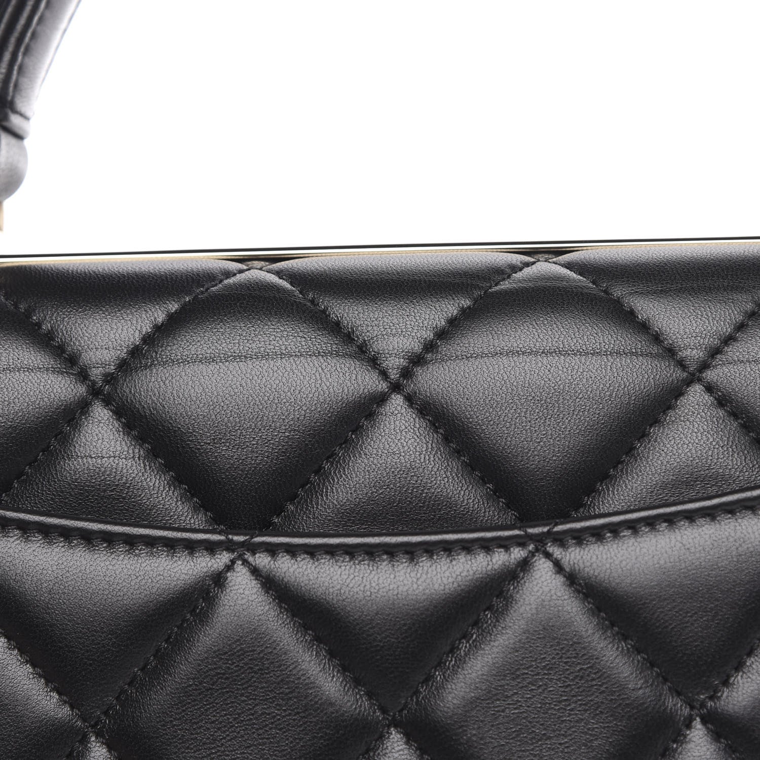 Chanel Lambskin Quilted Small Trendy CC Dual Handle Flap Bag Black 13 of 14