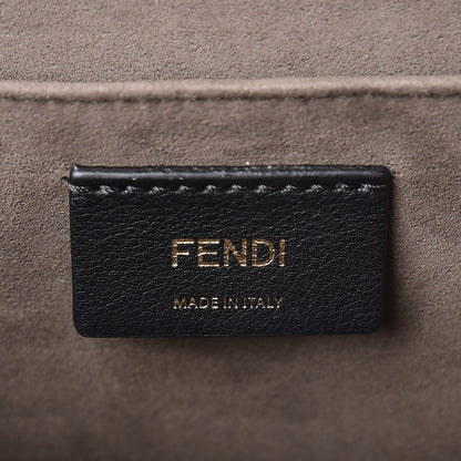 Fendi Vitello Century Velvet F is Fendi FF Kan I Shoulder Bag Tobacco Rosa Plaster 6 of 11