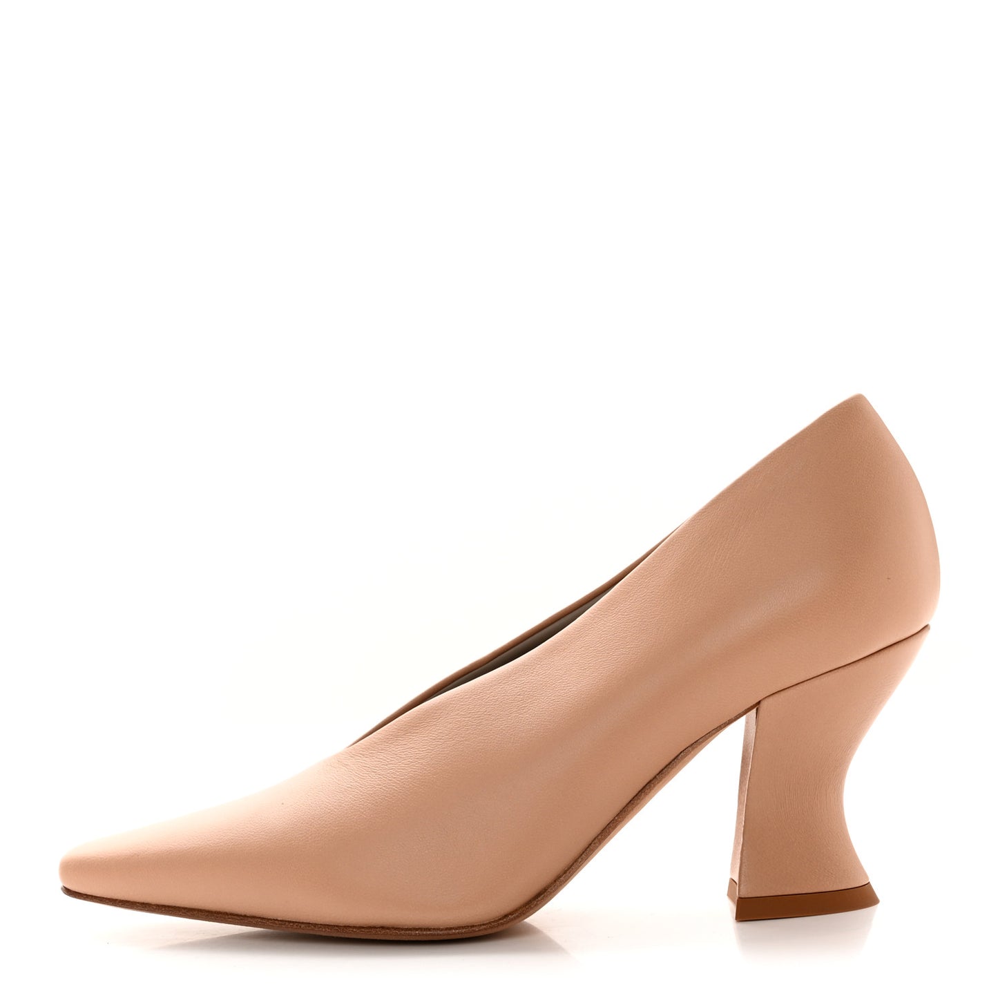 Nappa Almond Pumps 35 Nude