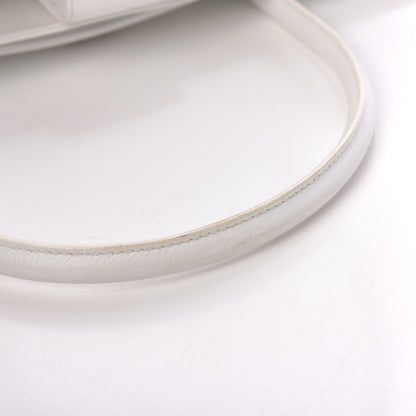 Chanel Calfskin Cerf Executive Shopper Tote White 9 of 18