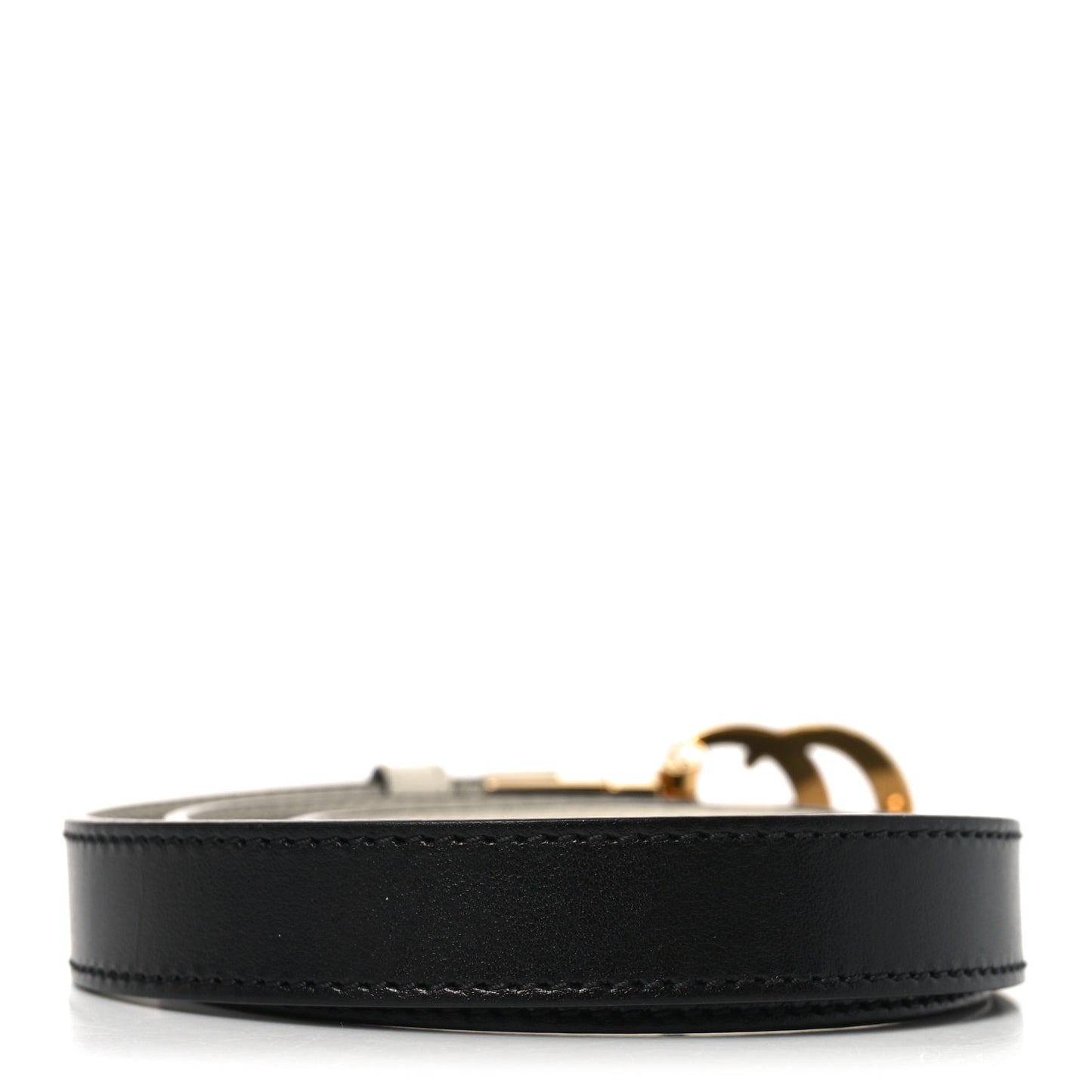 Calfskin Double G 20mm Belt Black