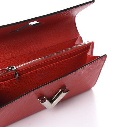 Louis Vuitton Epi Twist Wallet Coquelicot 7 of 11