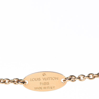 Louis Vuitton Essential V Necklace Gold 5 of 6