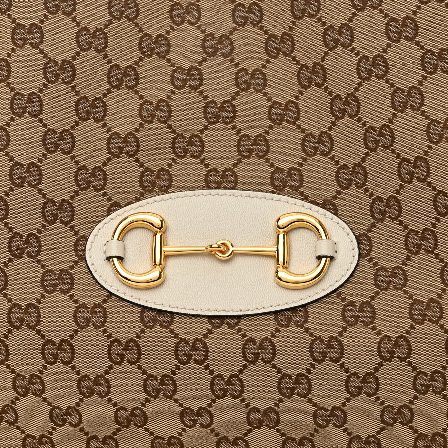 Monogram New Sakai Calfskin Lux Horsebit 1955 Tote Beige Ebony Mystic White
