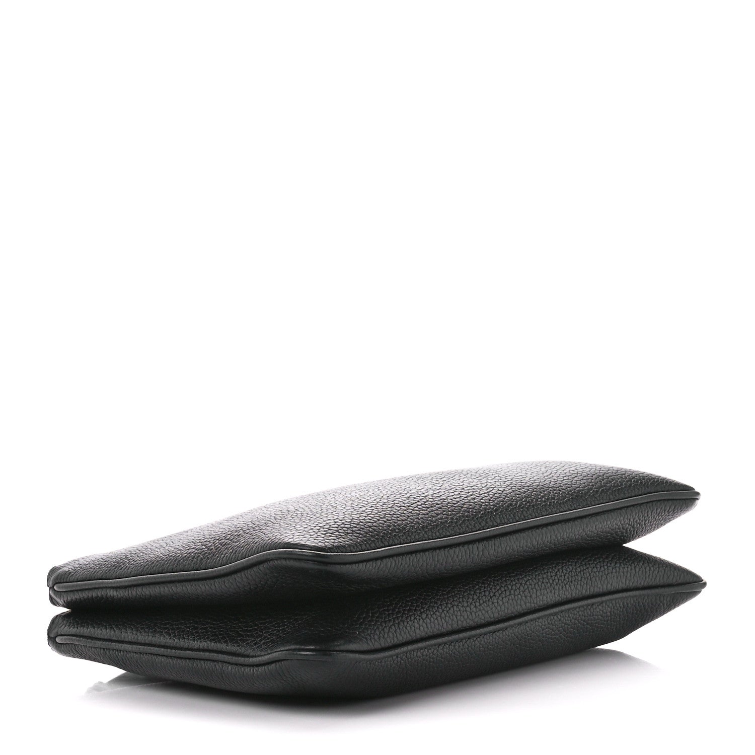 Prada Vitello Daino Double Zip Crossbody Bag Black 4 of 13