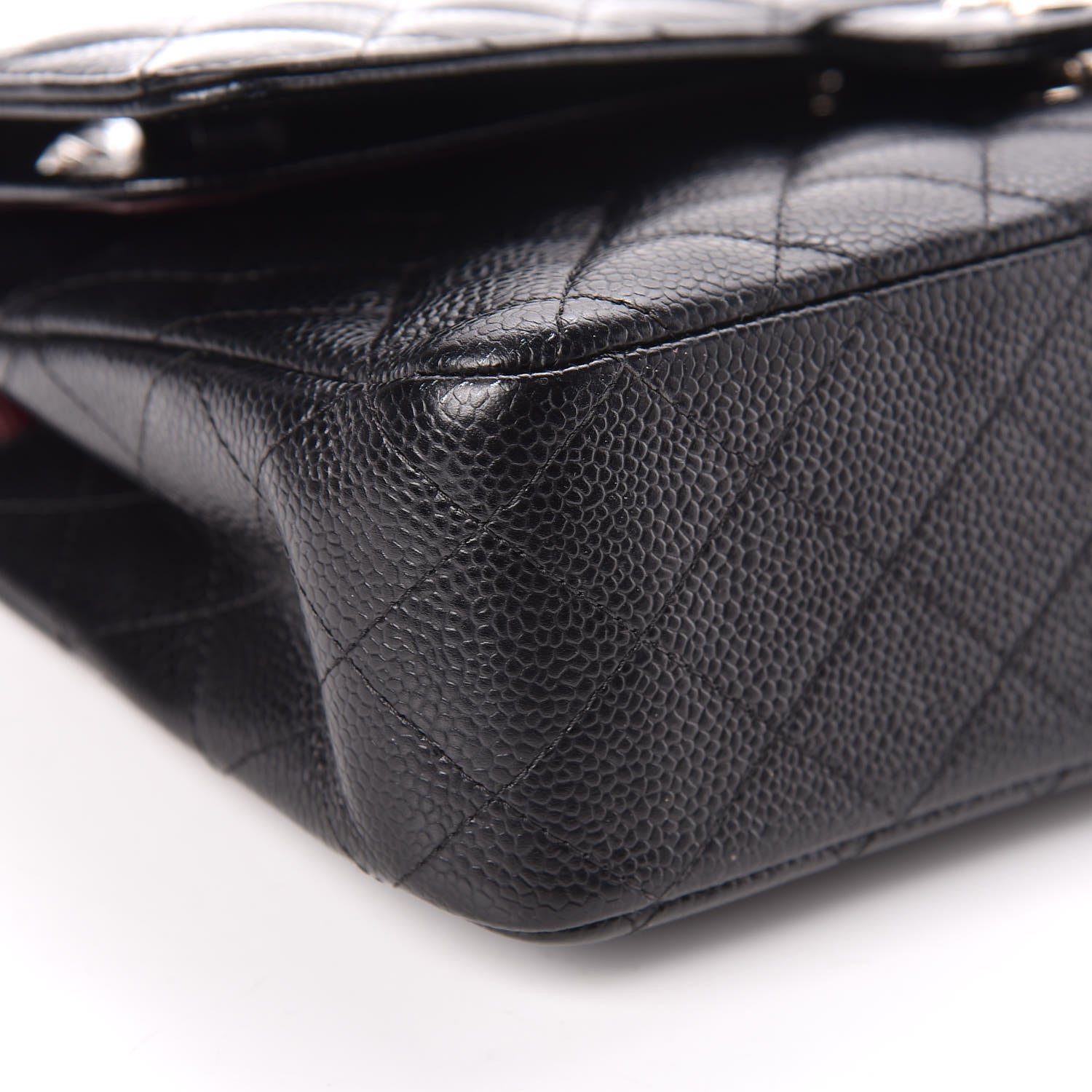 Chanel Caviar Quilted Medium Double Flap Black 6 of 15