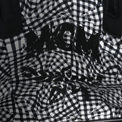MCM Visetos Medium Liz Reversible Shopper Tote Black 11 of 16