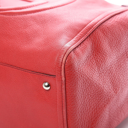 Gucci Pebbled Calfskin Medium Soho Shoulder Bag Tabasco Red 12 of 18