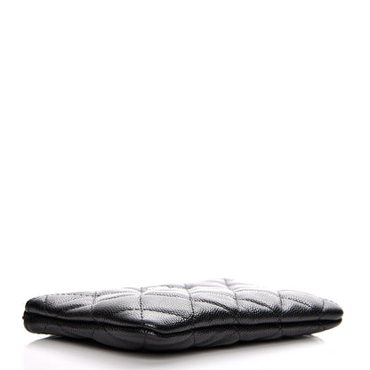 Chanel Caviar Quilted Small Cosmetic Case Black 4 of 8