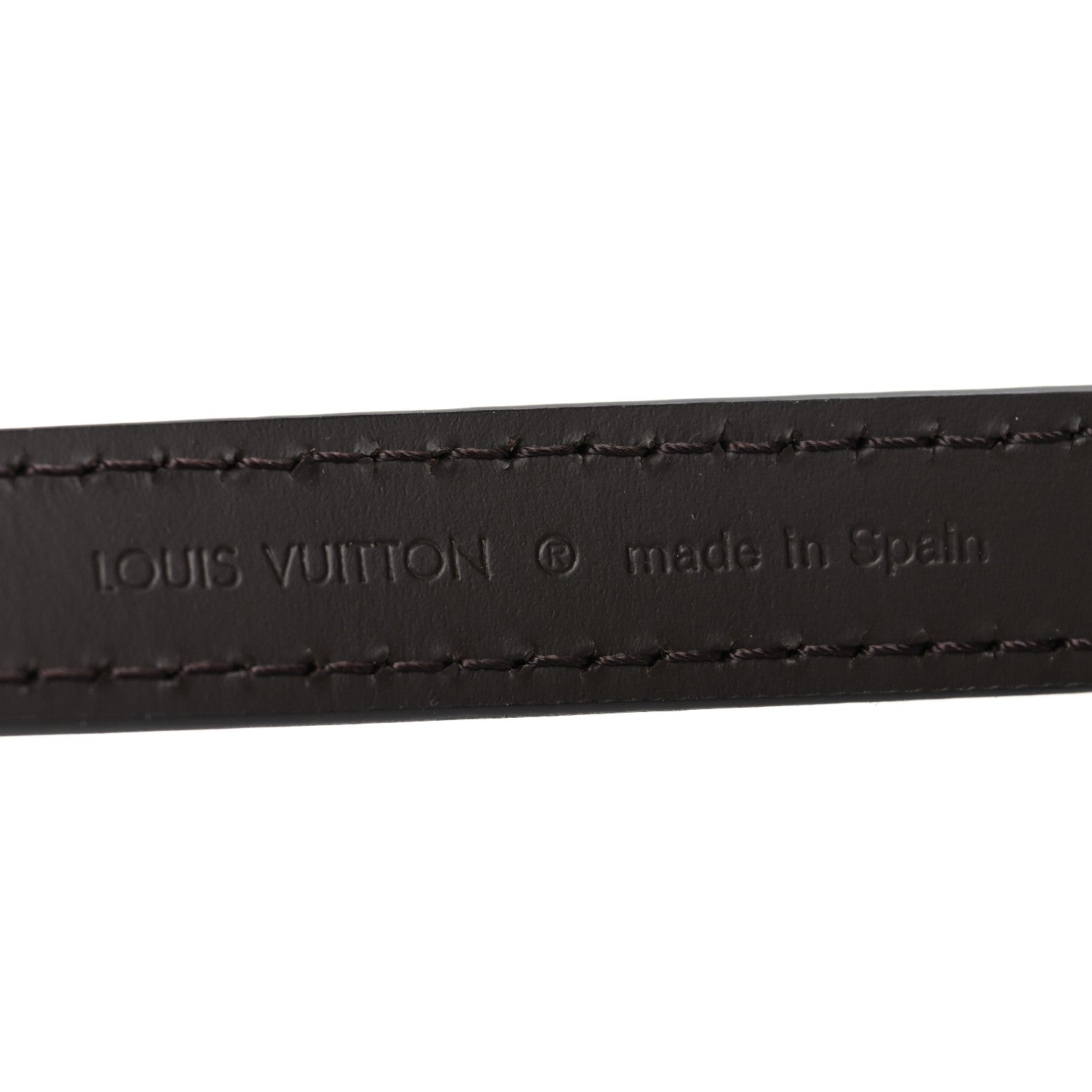 Louis Vuitton Calfskin 16mm Adjustable Shoulder Strap Ebene 4 of 5