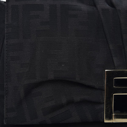 Fendi Zucca Enamel Mia Shoulder Flap Black 12 of 14