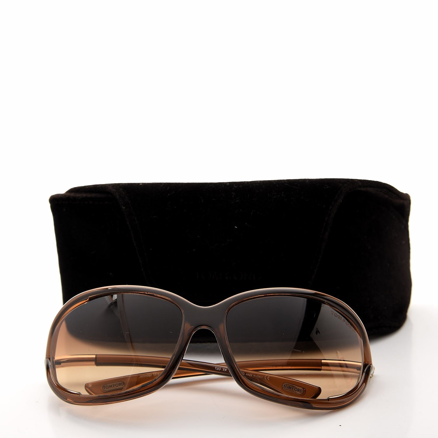 Tom Ford Jennifer Sunglasses TF8 Brown 8 of 8