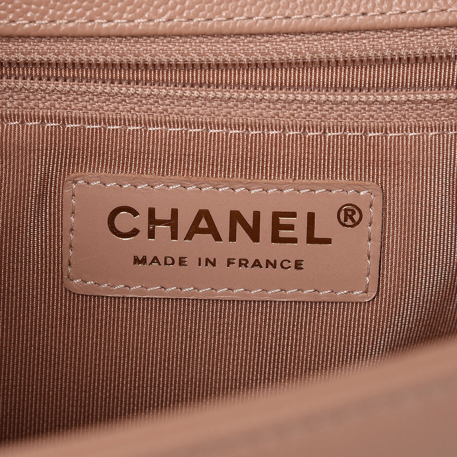 Chanel Caviar Quilted New Medium Boy Flap Beige 6 of 13