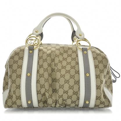 Gucci Monogram Interlocking Medium Boston 1 of 9