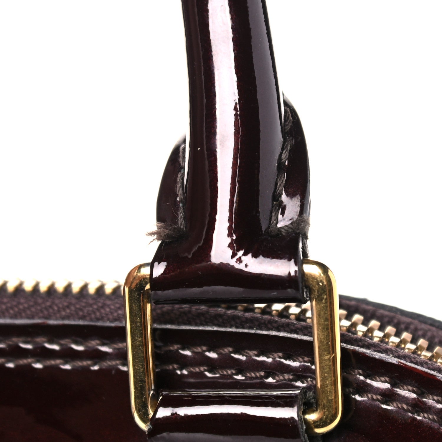 Louis Vuitton Vernis Alma BB Amarante 21 of 21
