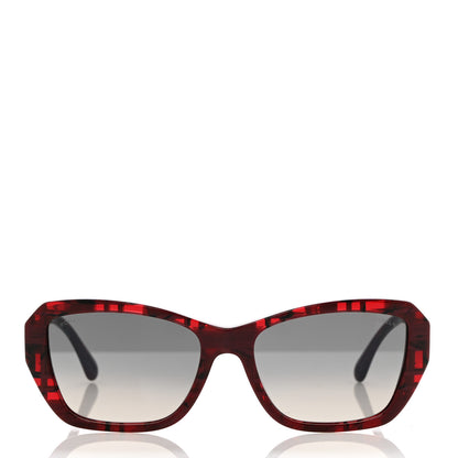 Chanel Acetate CC Sunglasses 5516-A Red 2 of 7